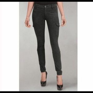 GUC, size 4, cabi ponte charcoal cargo pants,